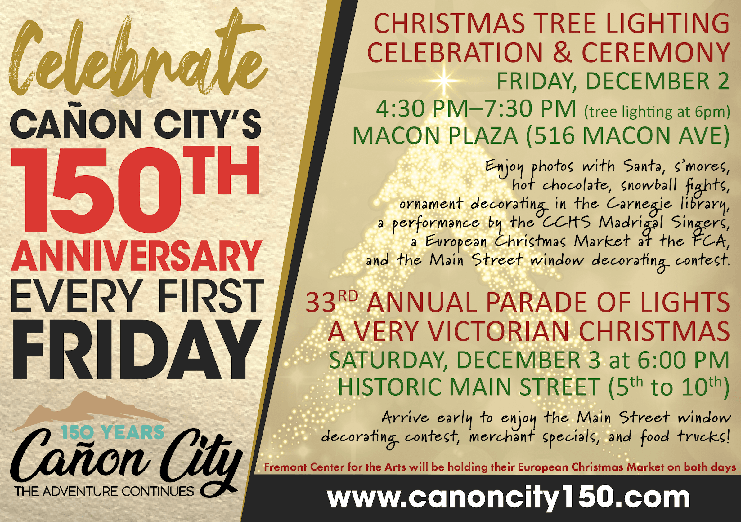 December First Friday Flyer