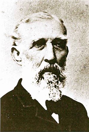 Sepia tone image of Ira Lucas.